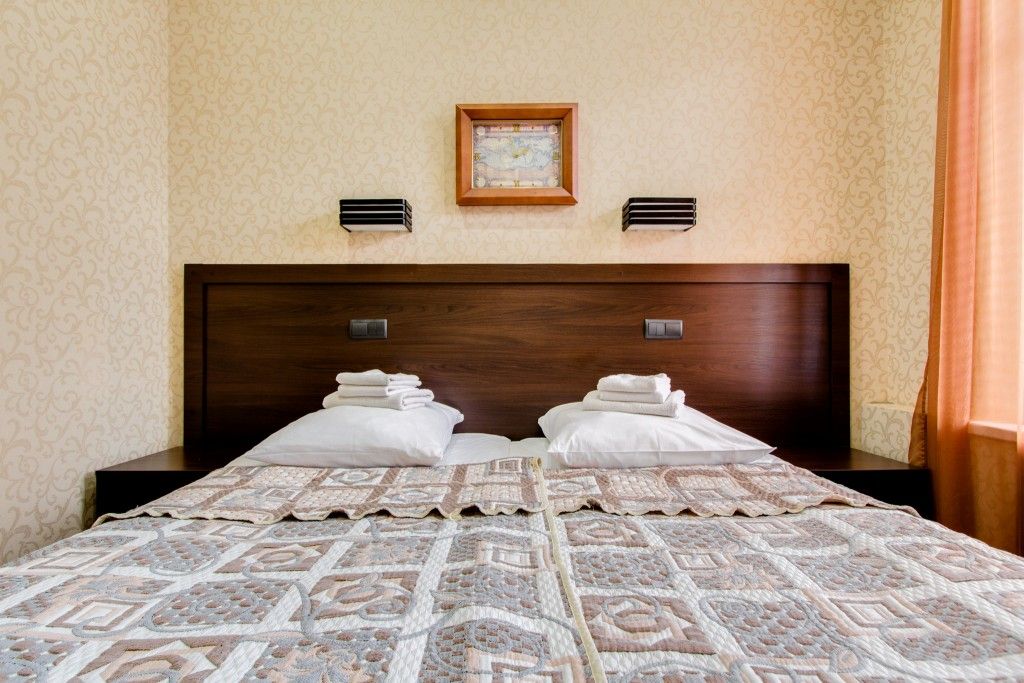 Апельсин на Тверской — Двухместный номер с 1 кроватью делюкс с кроватью king-size