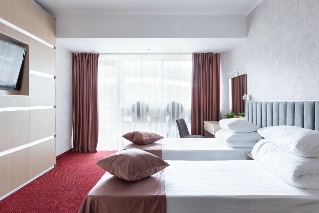 People Stadium — Двухместный номер с 2 отдельными кроватями бизнес