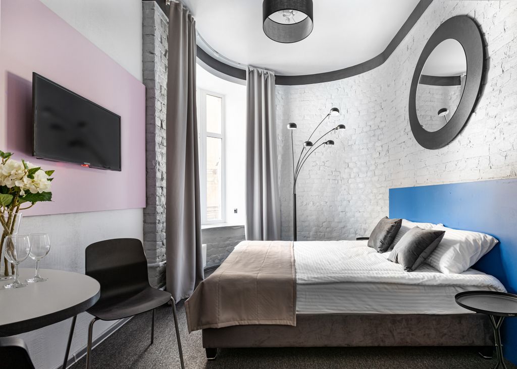 Greenfeel Лермонтовский — Апартаменты Студия с кухней