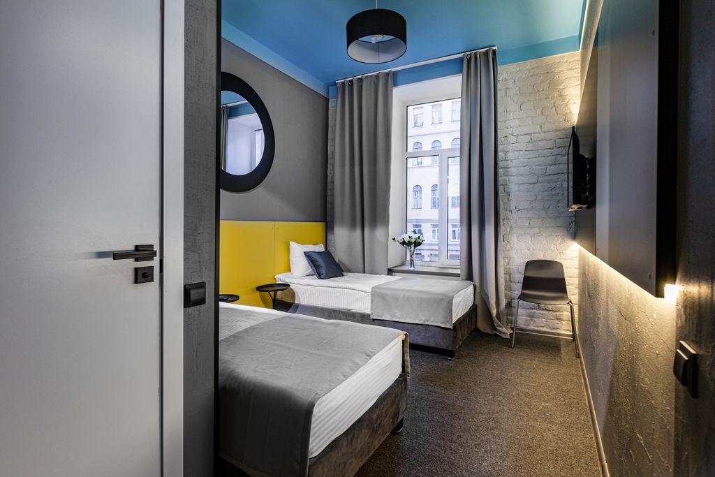 Greenfeel Лермонтовский — Двухместный номер с 2 отдельными кроватями Стандарт