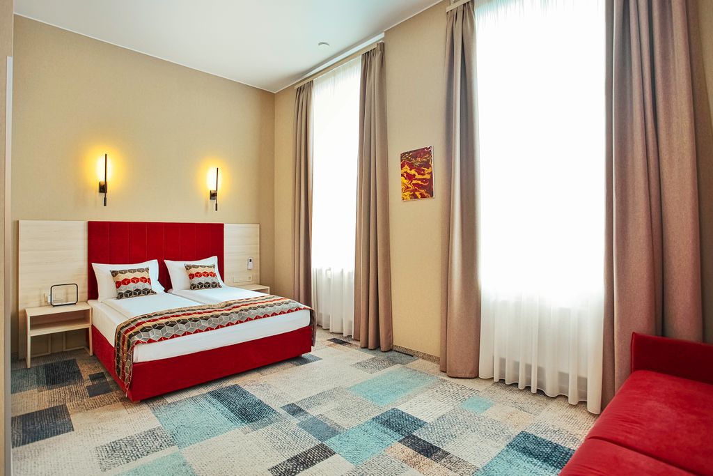 Ирониум — Двухместный номер с 1 кроватью Люкс