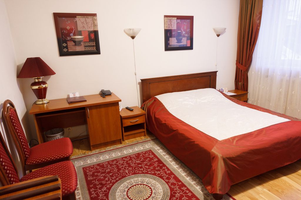 Вилла Северин — Двухместный номер с 1 кроватью апартамент студия с широкой кроватью