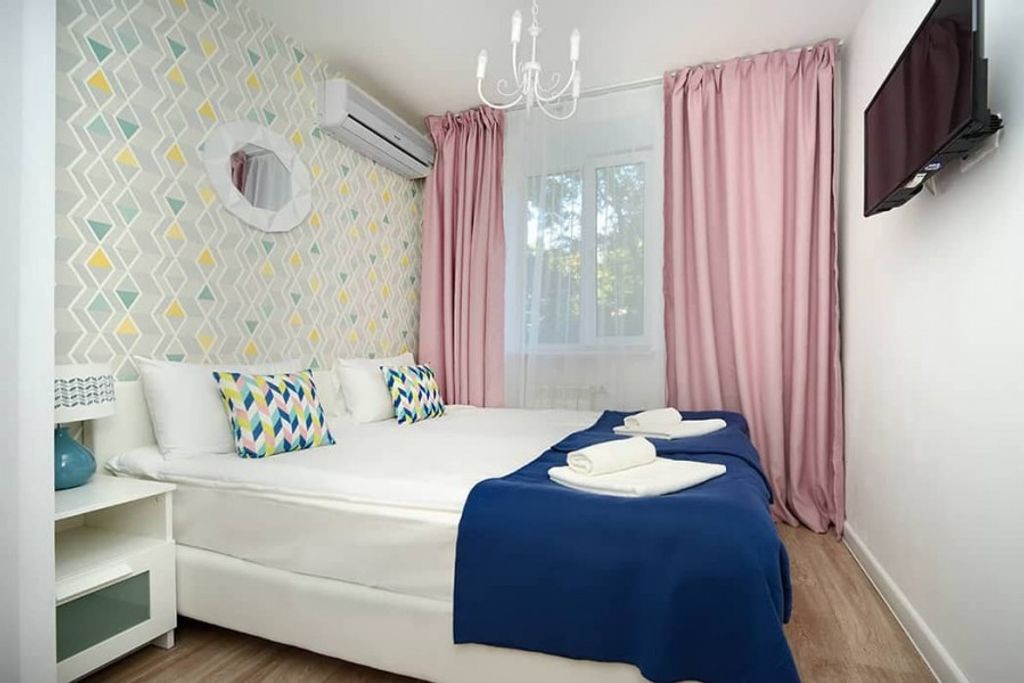 Апельсин на Воробьевых Горах — Двухместный номер с 1 кроватью улучшенный с кроватью размера king-size