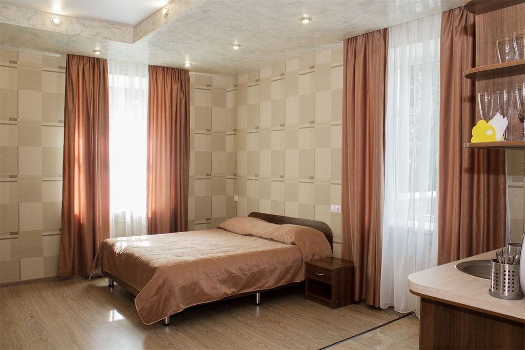 На Турбинной — Двухместный номер с 1 кроватью улучшенный семейный