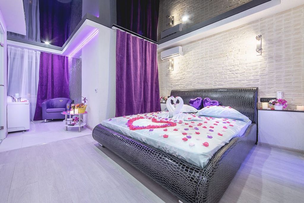 Алекс в Рыбацком — Двухместный номер с 1 кроватью комфорт с джакузи