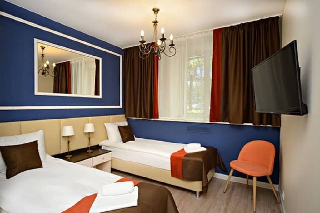 Апельсин Экспо на Красной Пресне — Двухместный номер с 2 отдельными кроватями стандартный