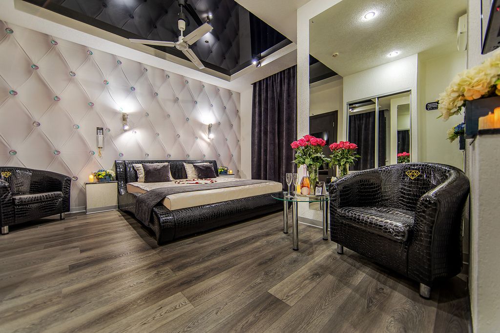 Алекс на Косыгина — Двухместный номер с 1 кроватью люкс с джакузи или spa-ванной