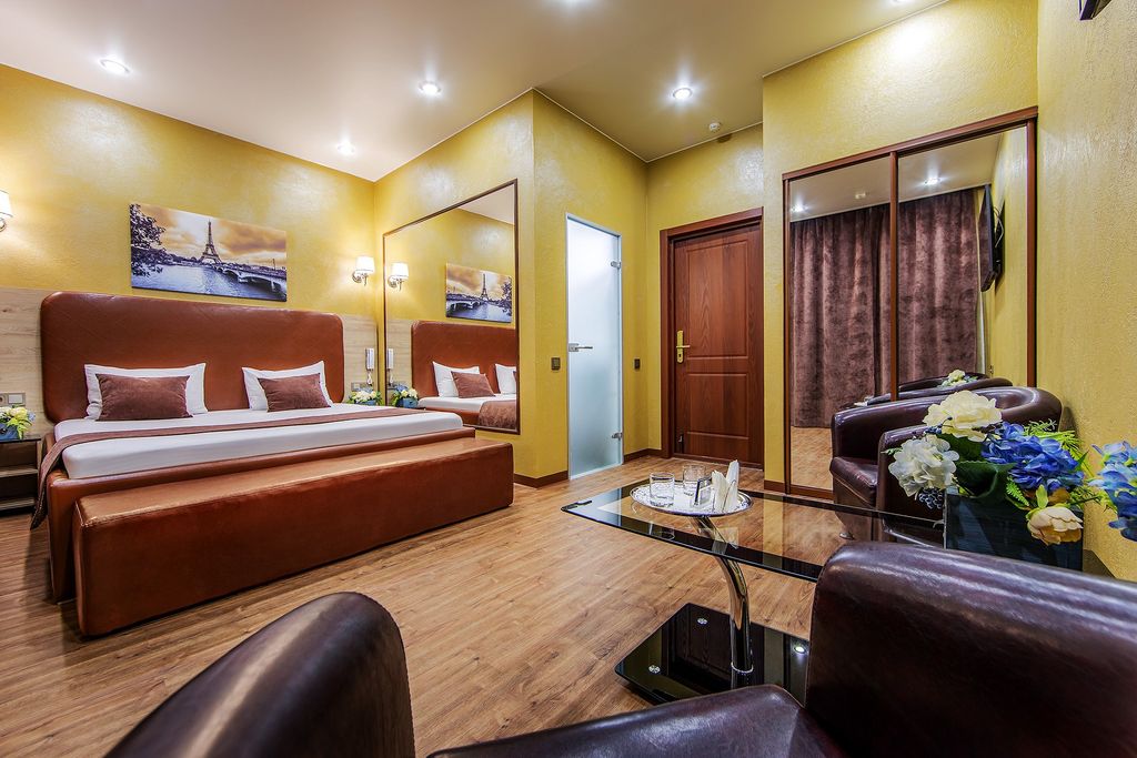 Алекс Отель на Васильевском — Двухместный номер с 1 кроватью стандарт