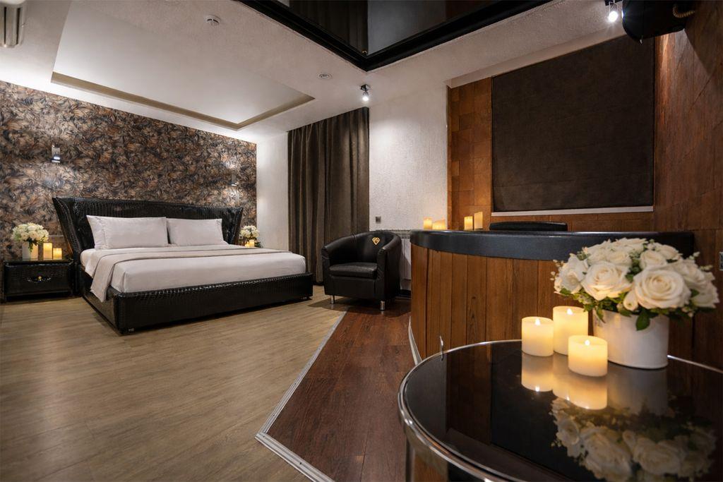 Алекс на Будапештской — Двухместный номер с 1 кроватью люкс со spa - ванной