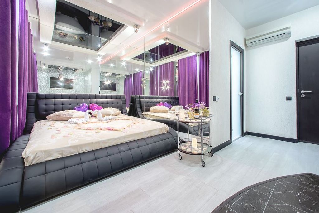 Алекс на Мужества — Двухместный номер с 1 кроватью комфорт с ванной-чашей