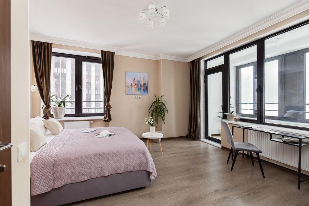Smart Lofts Moscow — Апартаменты symphony с 2 отдельными спальнями