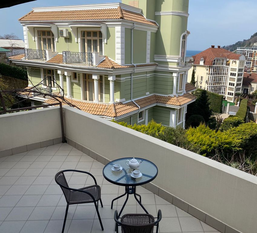 Вилла Бельведер — Семейный номер комфорт с террасой