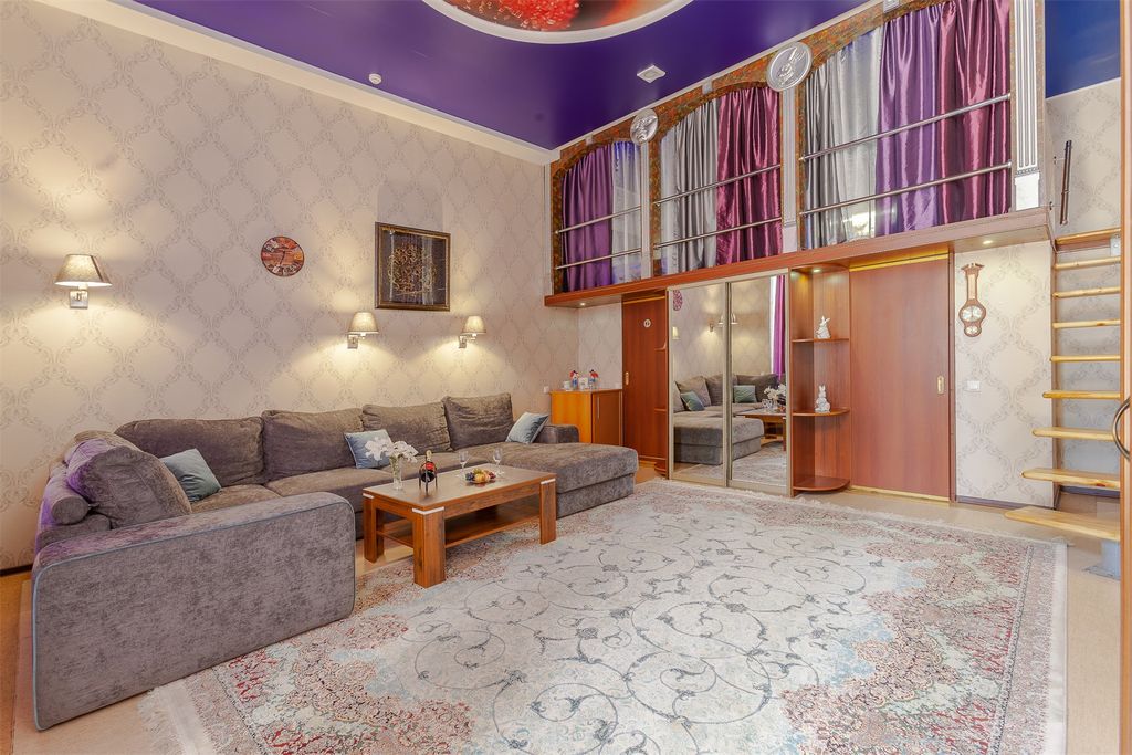 Моя — Двухместный номер с 1 кроватью люкс с сауной Буржуйский