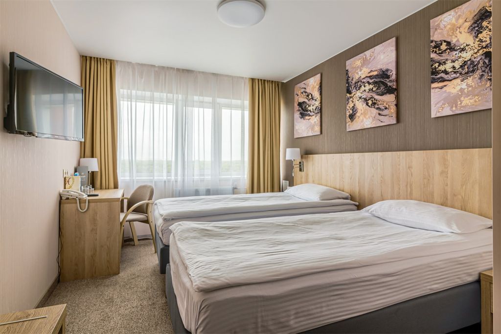 Амакс Омск — Двухместный номер с 2 отдельными кроватями бизнес