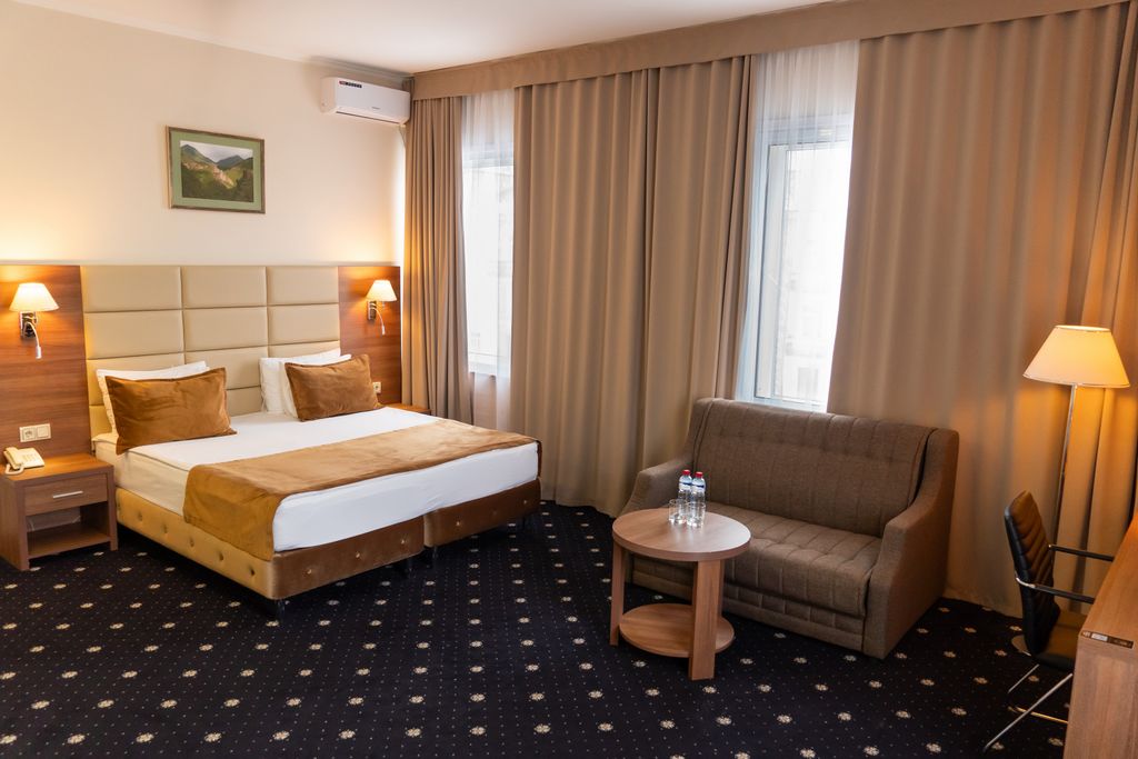 Central City Hotel Grozny — Двухместный номер с 1 кроватью deluxe Panoramic