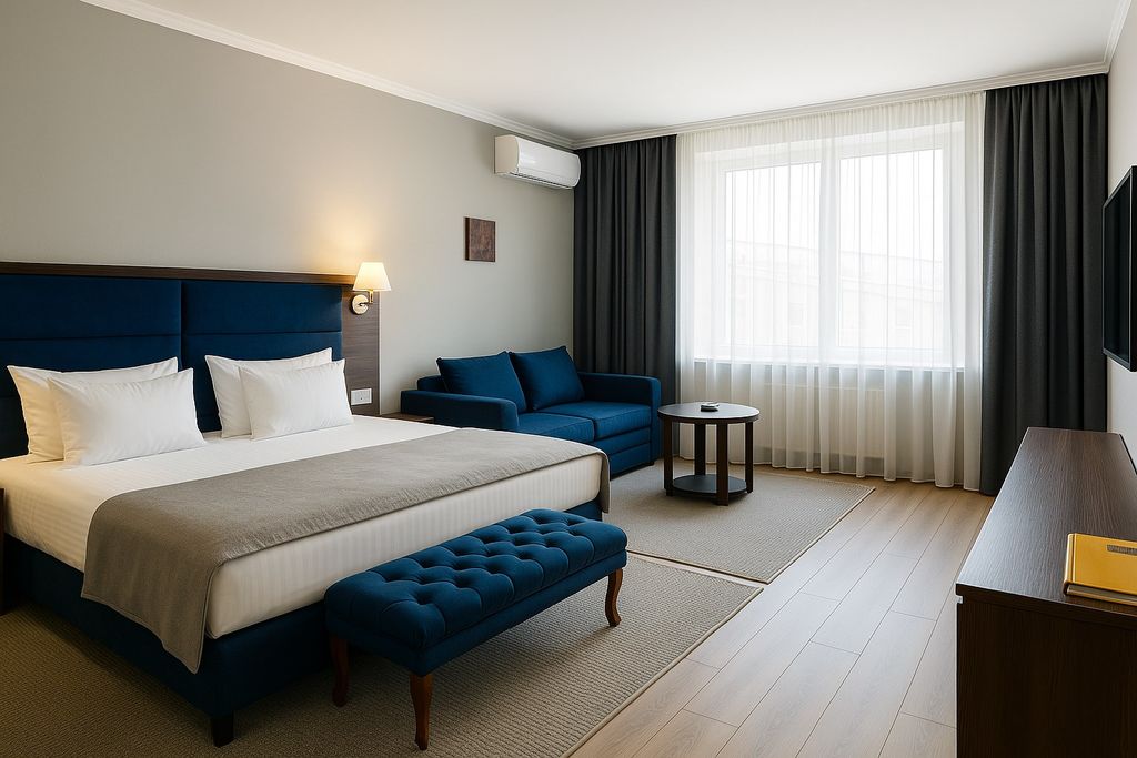 Авангард — Двухместный номер с 1 кроватью или 2 раздельными улучшенный, полулюкс