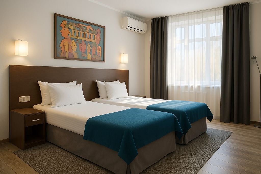 Авангард — Двухместный номер с 1 кроватью или 2 раздельными большой