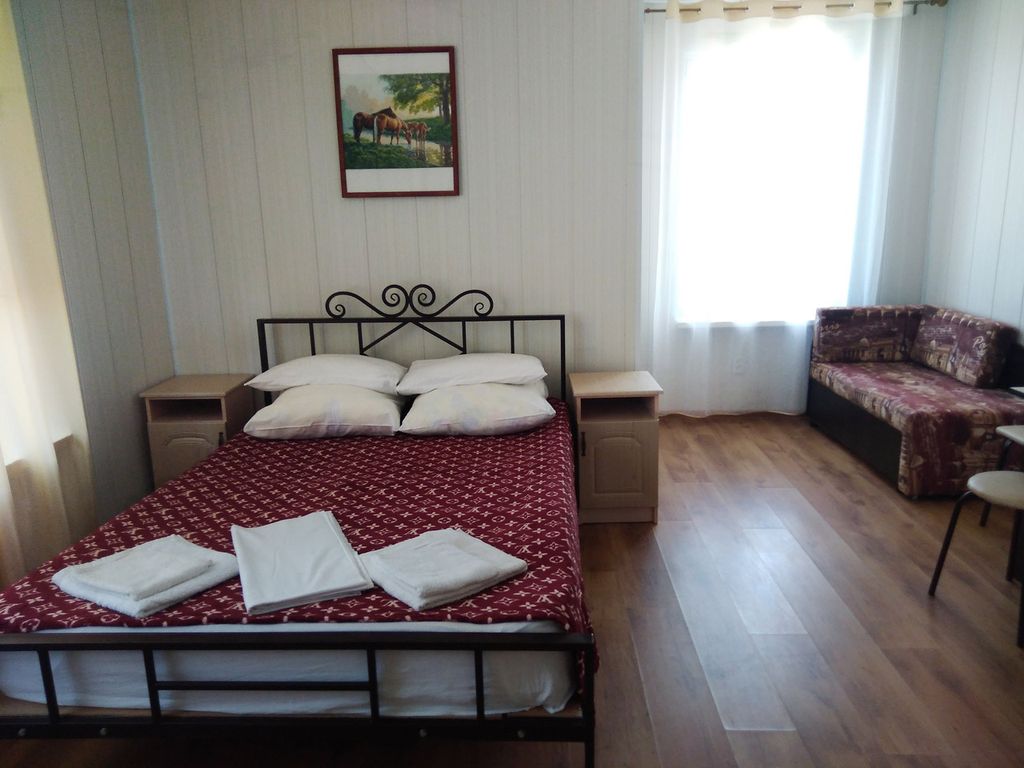 Старая Крепость — Трёхместный номер с видом на море