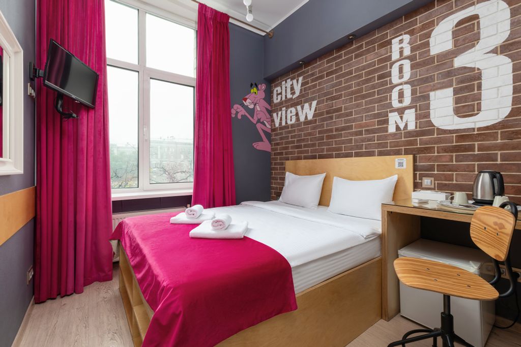 Сити на Ленинградском — Двухместный номер с 1 кроватью стандарт улучшенный