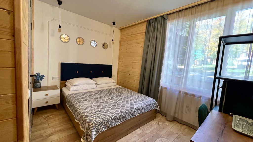 Архыз RESORT — Двухместный номер с 1 кроватью Комфортный номер с двухместной кроватью