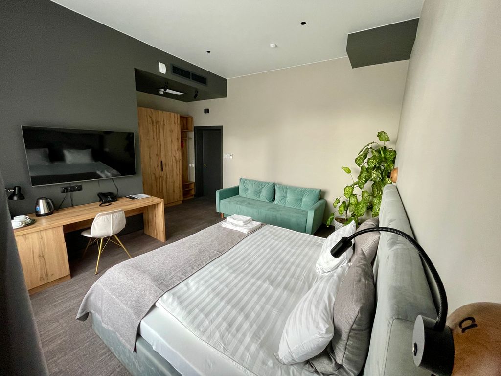 Alpha garden — Двухместный номер с 1 кроватью полулюкс