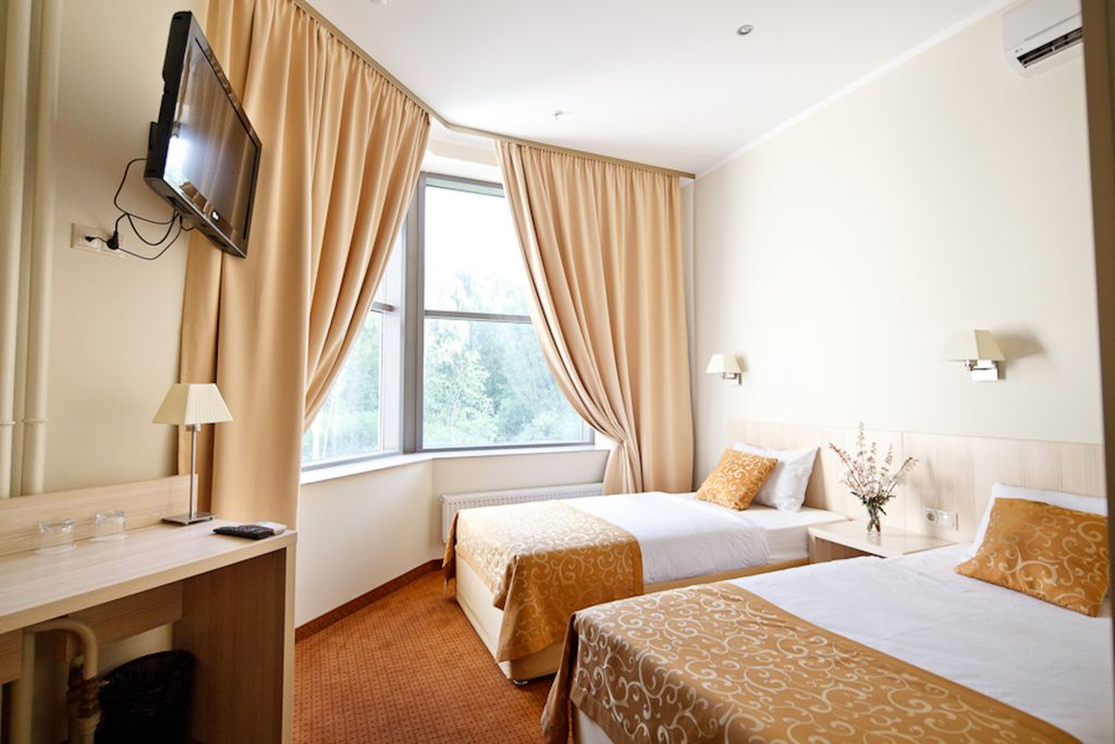 Skypoint Gamma (Delta) — Двухместный номер с 2 отдельными кроватями стандарт (корпус Гамма)