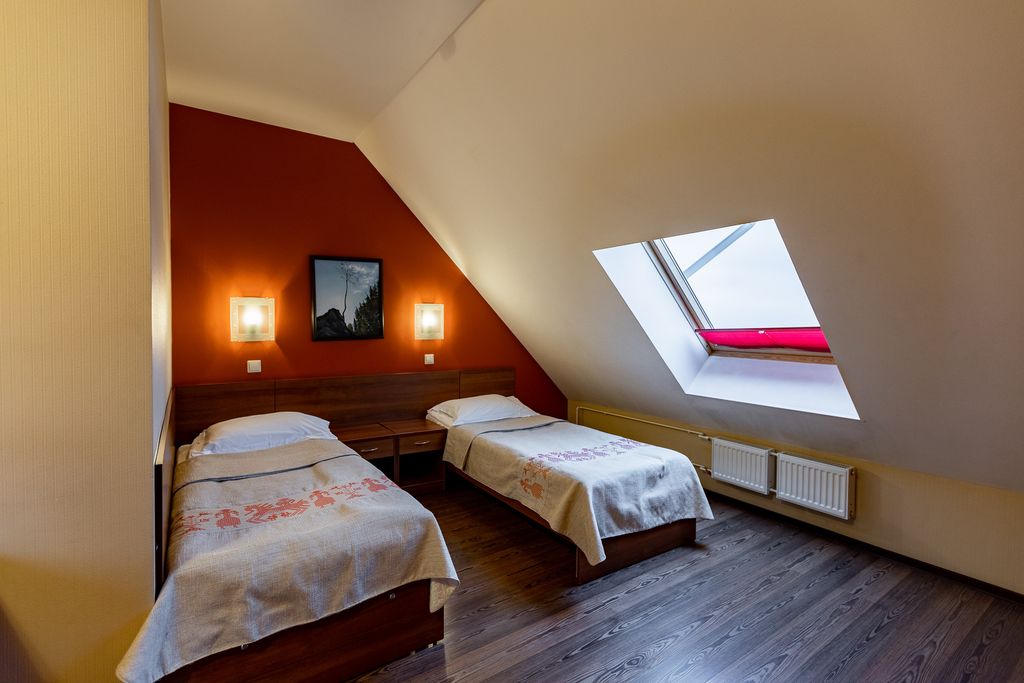 Онежский замок — Двухместный номер с 2 отдельными кроватями стандарт