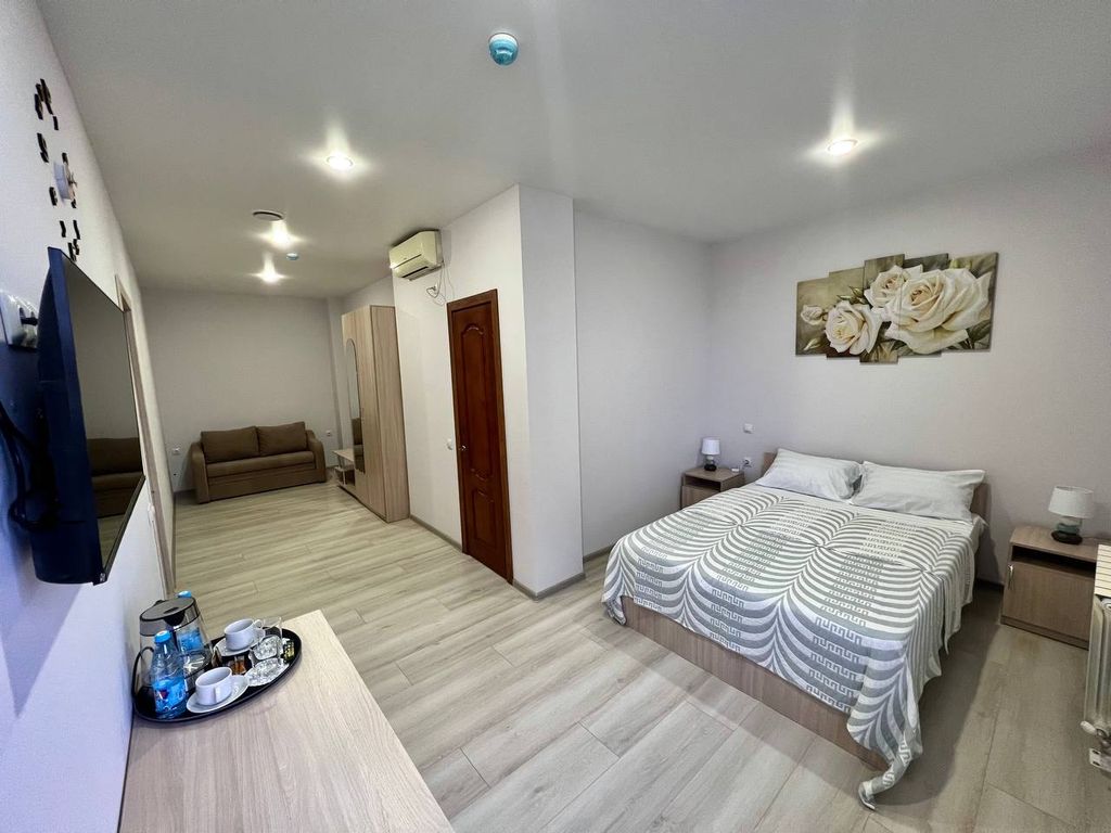 Гранат — Четырёхместный номер с 1 кроватью и диваном-кроватью № 7