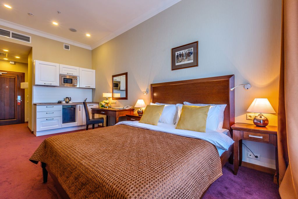 Райкин Плаза Отель — Двухместный номер с 1 кроватью  с кухней