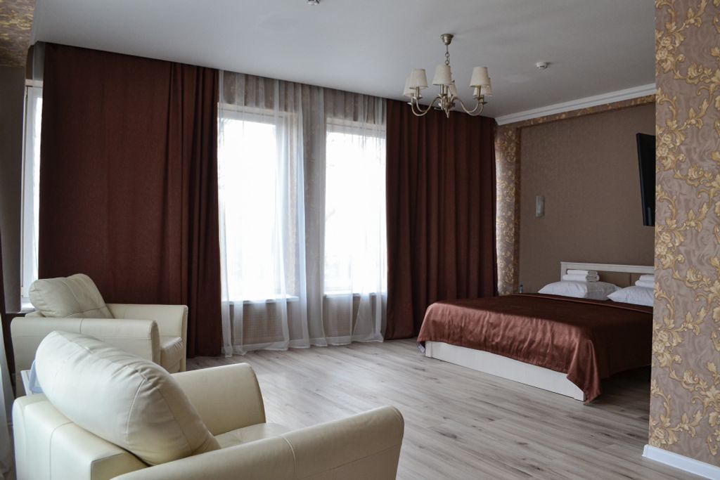 Премьер-Ростов — Двухместный номер с 1 кроватью люкс