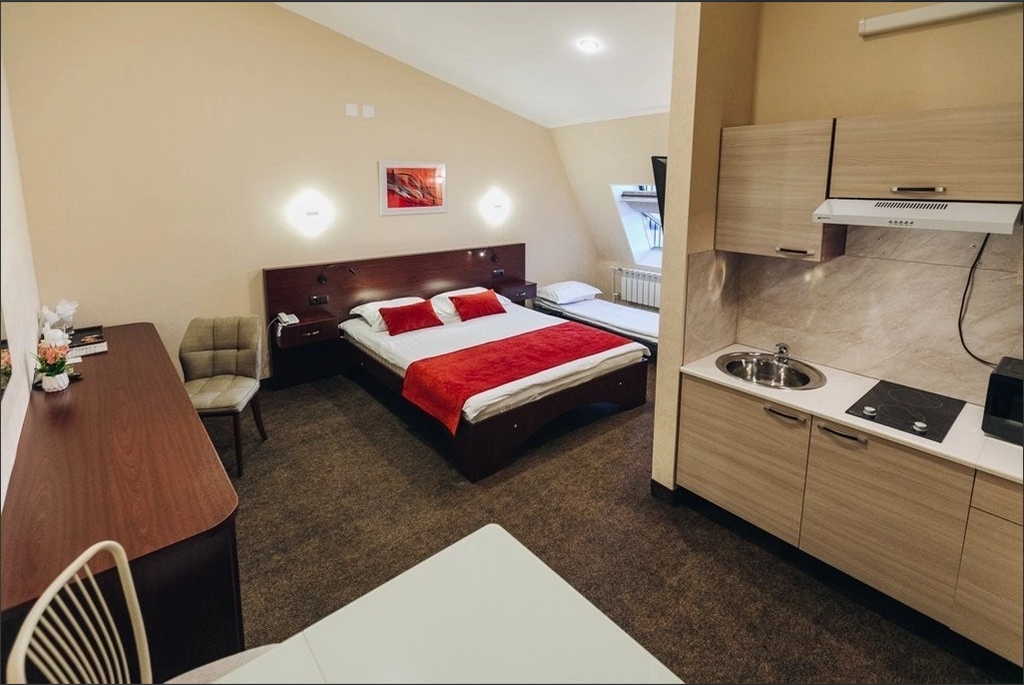 Red River — Двухместный номер с 1 кроватью standart Studio