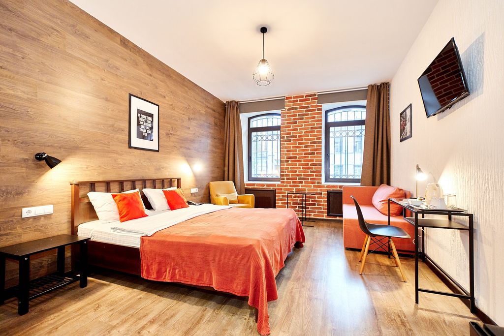 LiKi Loft Hotel — Трёхместный номер стандарт
