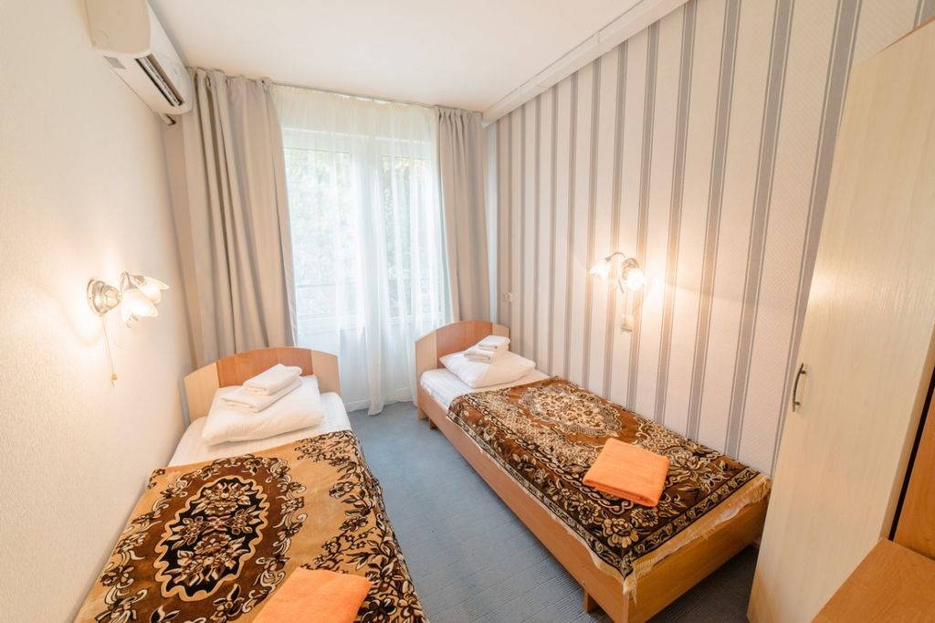 Ателика Карасан — Двухместный номер с 2 отдельными кроватями стандарт малый