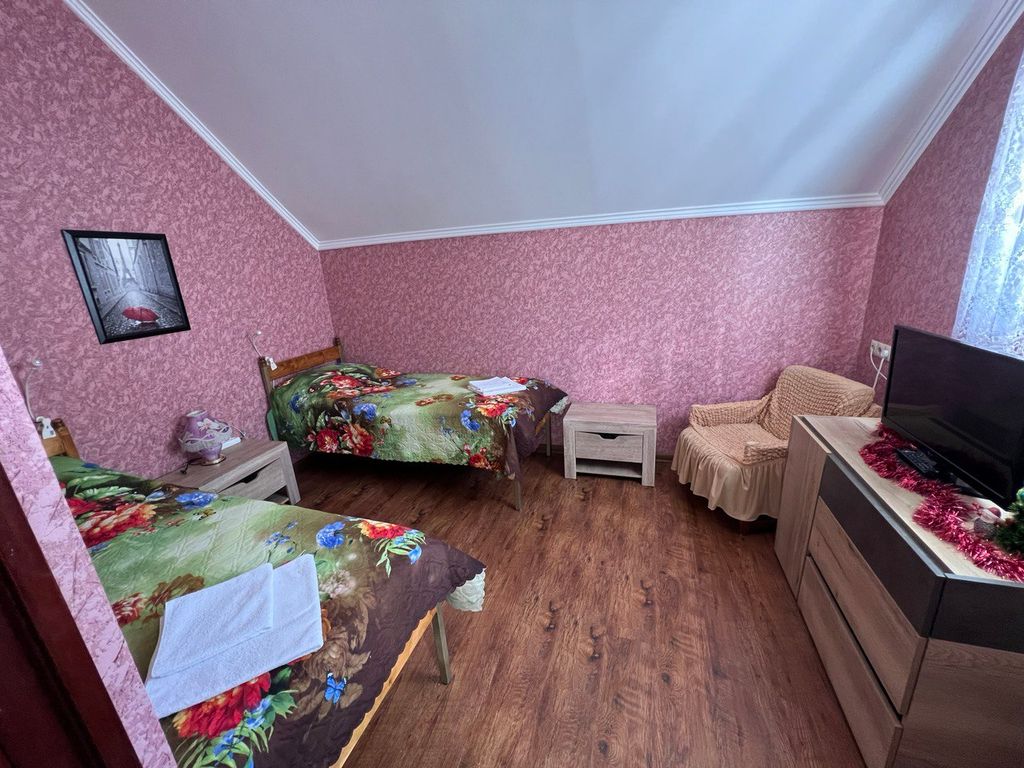 Дом на Крупской 1 — Двухместный номер с 2 отдельными кроватями