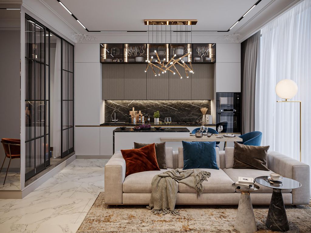 InPremium — Апартаменты однокомнатный люкс 43 этаж