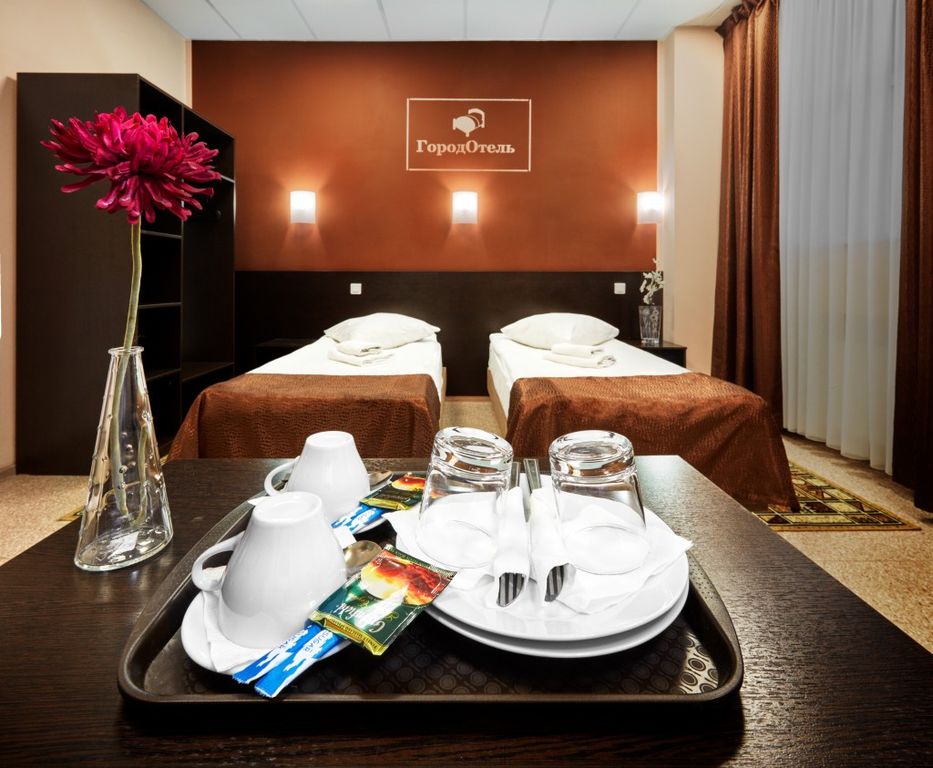 ГородОтель — Двухместный номер с 2 отдельными кроватями стандарт