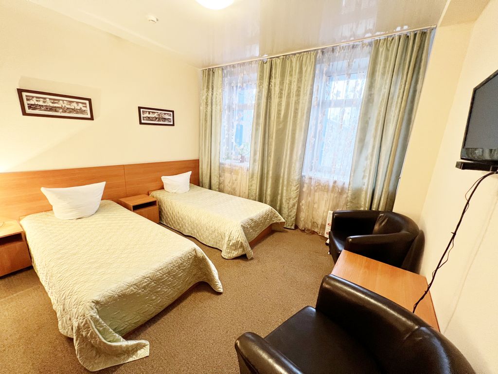 Вятские Улочки на Горького — Двухместный номер с 2 отдельными кроватями стандарт