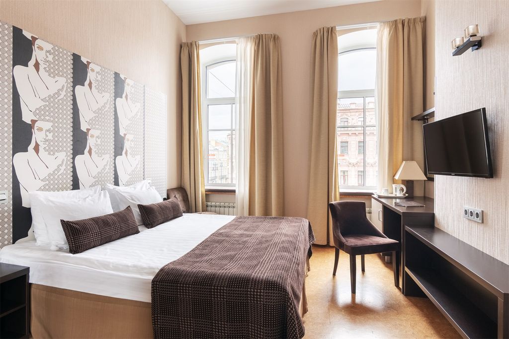 Невский форум — Двухместный номер с 1 кроватью интерьерный