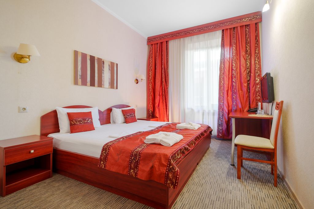 Маринус — Двухместный номер с 1 кроватью стандарт с балконом