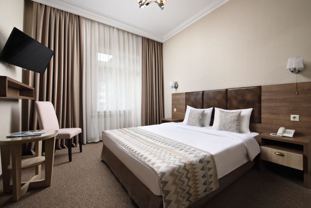 Андерсен — Двухместный номер с 1 кроватью с балконом, Завтрак Шведский стол включен