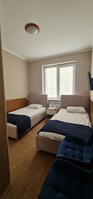 Магистраль — Двухместный номер с 2 отдельными кроватями стандарт с видом на горы