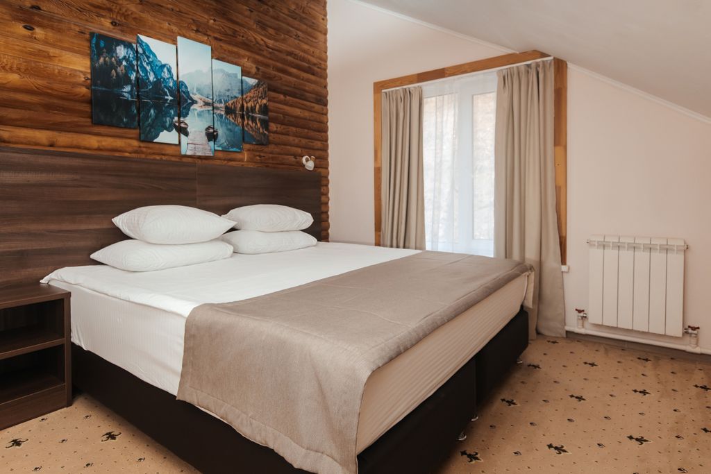 Марьин остров — Двухместный номер с 1 кроватью в корпусе Ступени Премьер, торцевой балкон