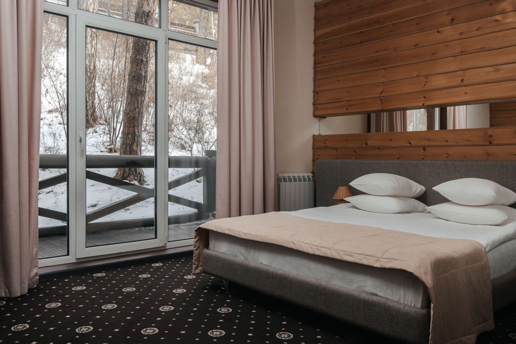 Марьин остров — Двухместный номер с 1 кроватью в корпусе Президентский делюкс, торцевой балкон