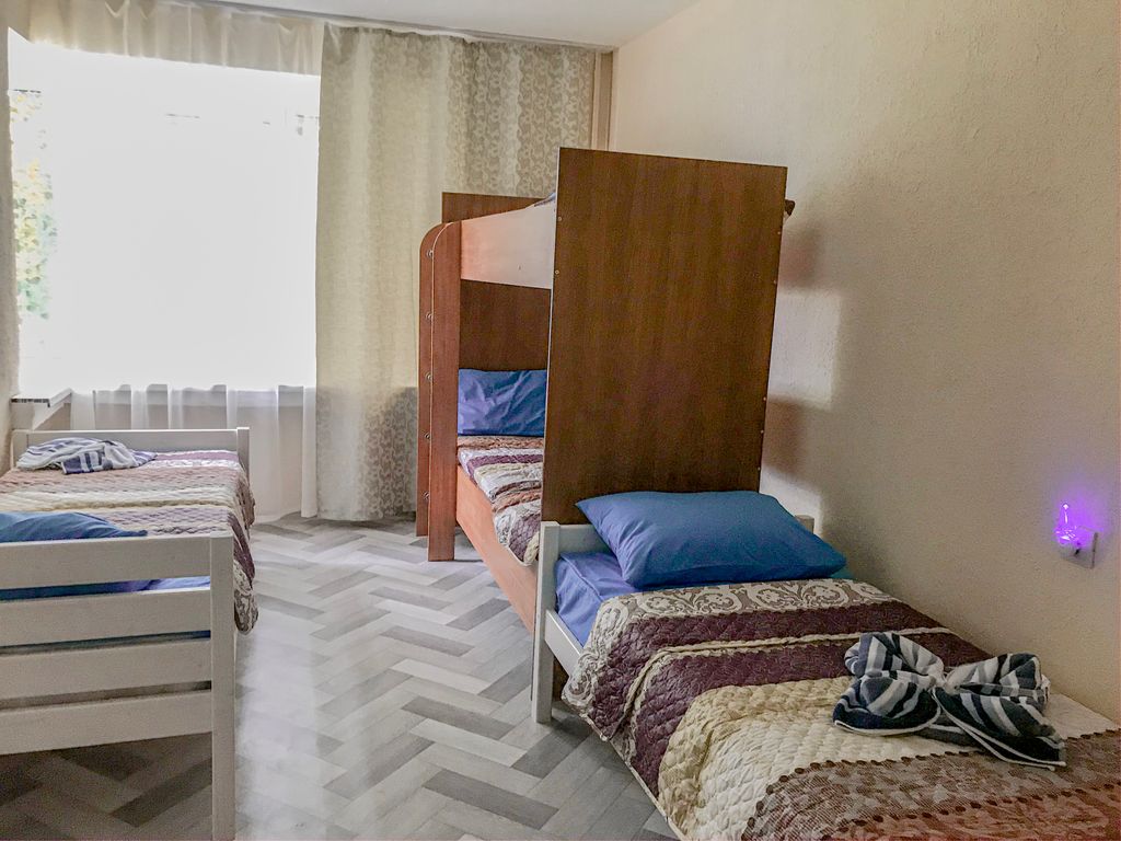 Жемчужная лагуна — Многоместный женский номер кровать в 4х местном