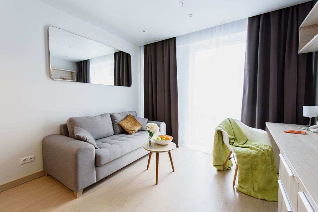 YES Марата — Апартаменты люкс с террасой (первая категория)