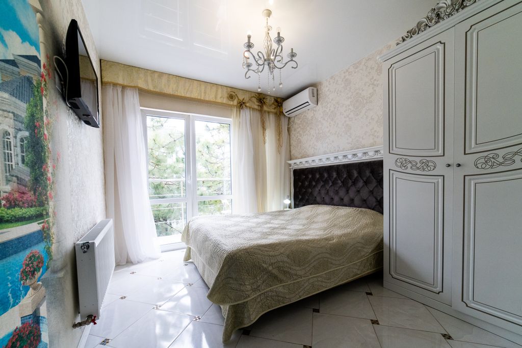 Уют — Двухместный номер с 1 кроватью с балконом