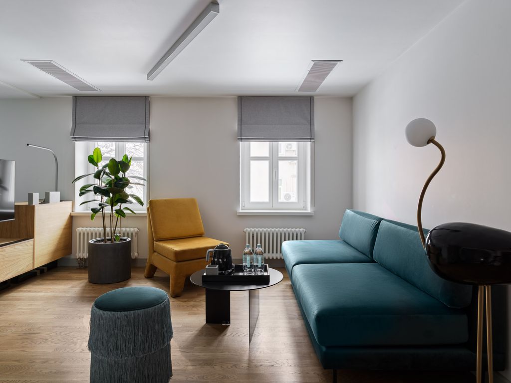 TwelveReasons — Двухместный номер с 1 кроватью Бирюзовый X