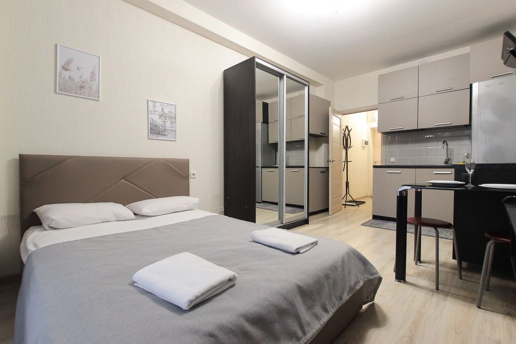 ЛунаПулково — Апартаменты студия с лоджией