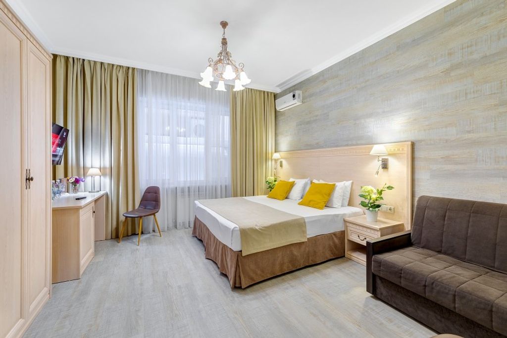 Астель Вилла — Трёхместный номер студио без балкона