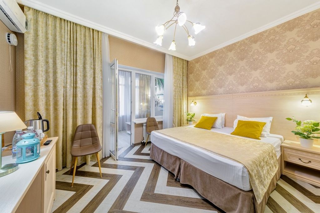 Астель Вилла — Трёхместный номер или 2 отдельными кроватями полулюкс без балкона